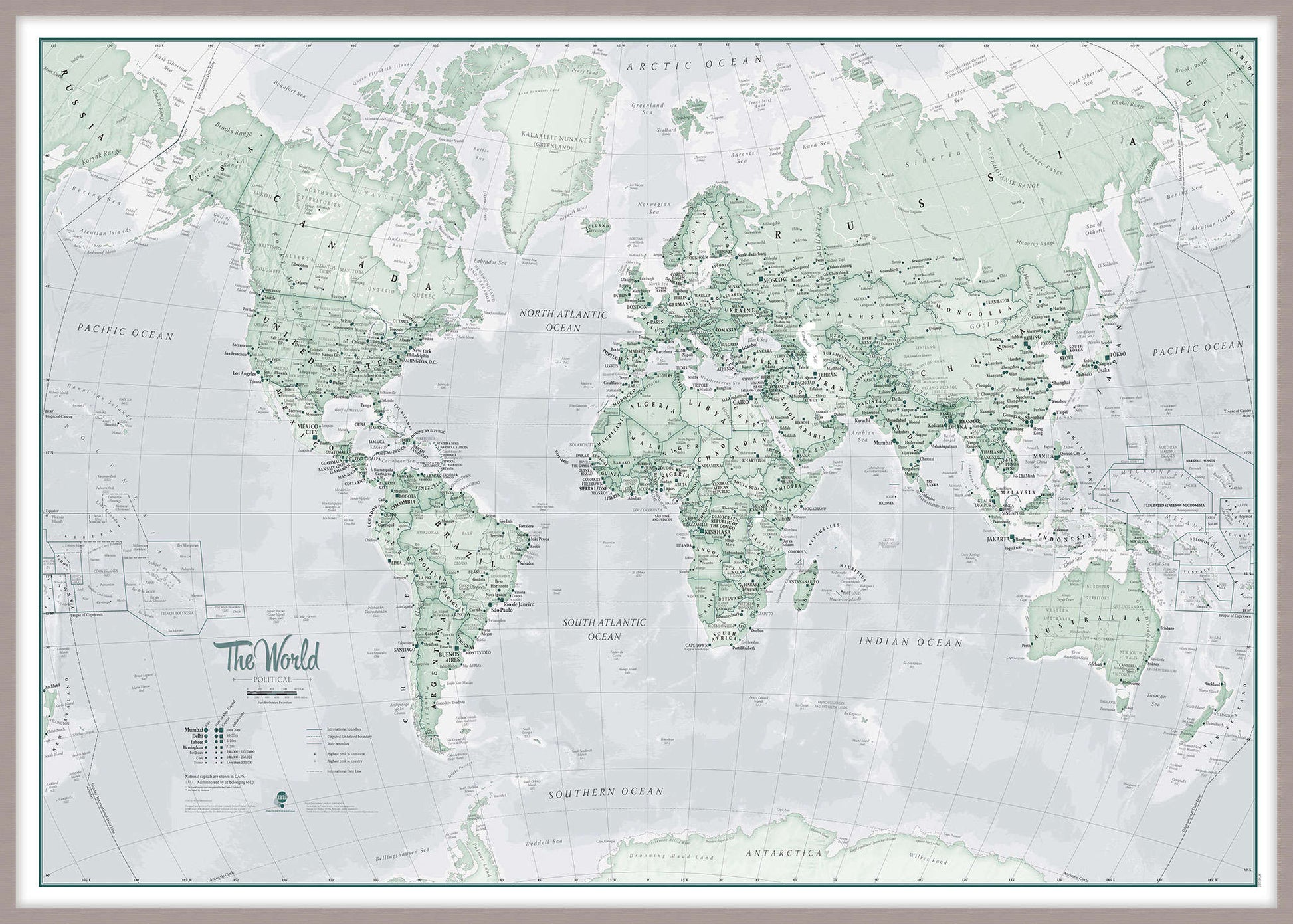 WM01227_H_MGFAL - The World Is Art - Wall Map Rustic