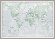 WM01227_S_MGFAL - The World Is Art - Wall Map Rustic