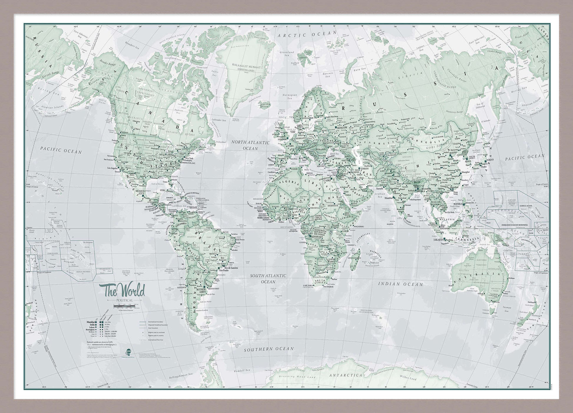 WM01227_S_MGFAL - The World Is Art - Wall Map Rustic