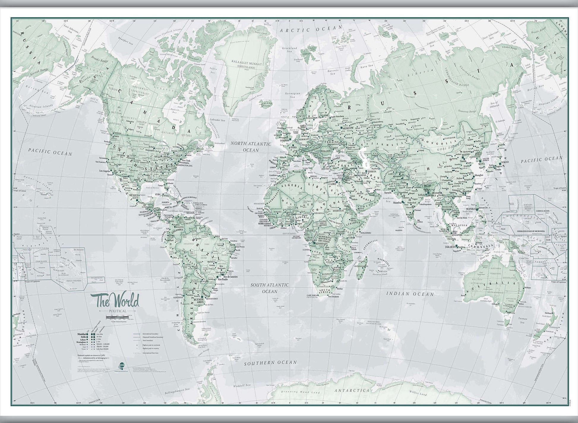 WM01227_L_CANHB - The World Is Art - Wall Map Rustic
