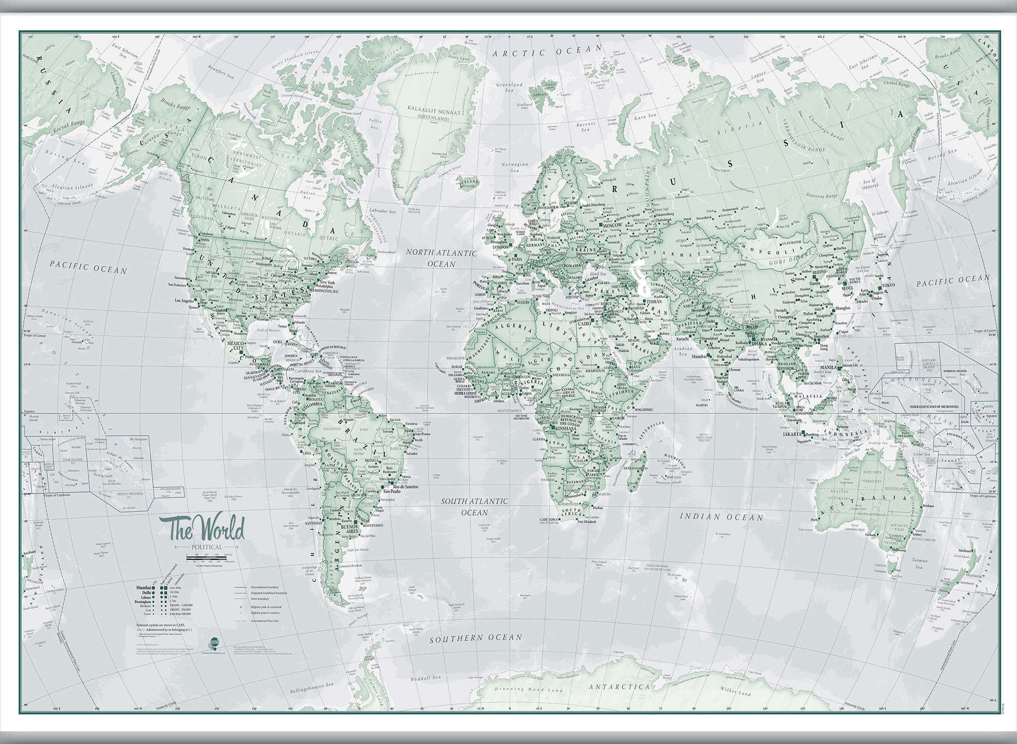 WM01227_L_CANHB - The World Is Art - Wall Map Rustic