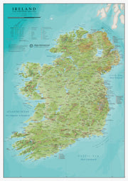 CM01740_M_PNBRD - Medium Travel Wall Map of Ireland
