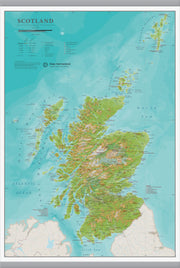 UK01736_S_LAMHB - Travel Wall Map of Scotland