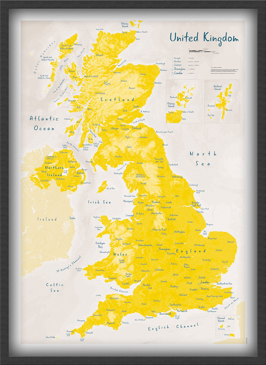 UK01669_3_WDBLA - UK as Art Map - Daffodil