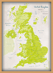 UK01677_3_WDOAK - UK as Art Map - Parakeet