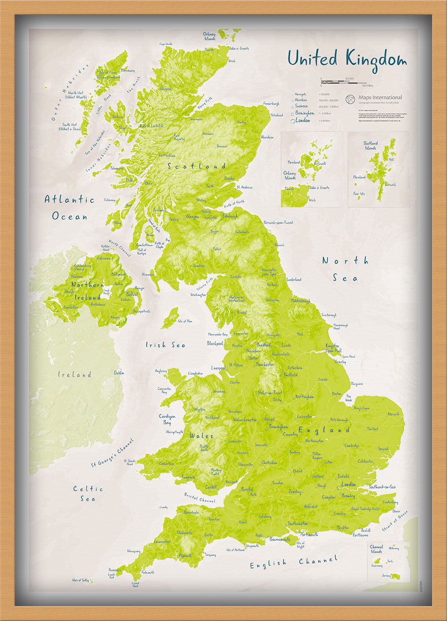 UK01677_3_WDOAK - UK as Art Map - Parakeet