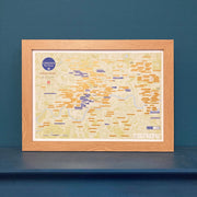 UK01732_3_BWOAK - English Heritage Scratch Off London's Blue Plaques Print