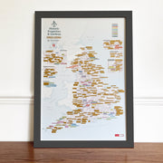 UK01733_S_BWBLA - English Heritage Scratch Off Sites Print