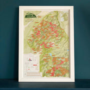 UK01734_S_BWWHI - Scratch Off Snowdonian Climbs Print