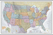 CM01635_L_CANHB - USA Classic Wall Map