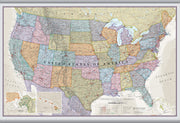 CM01635_M_LAMHB - USA Classic Wall Map