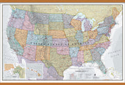 CM01635_L_CWDHB - USA Classic Wall Map