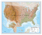 CM00022_L_CANVA - USA Wall Map Physical