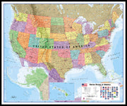 CM00021_L_LBDBL - USA Wall Map Political