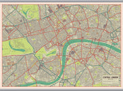 UK01751_S_LAMHB - Vintage Map of London Poster