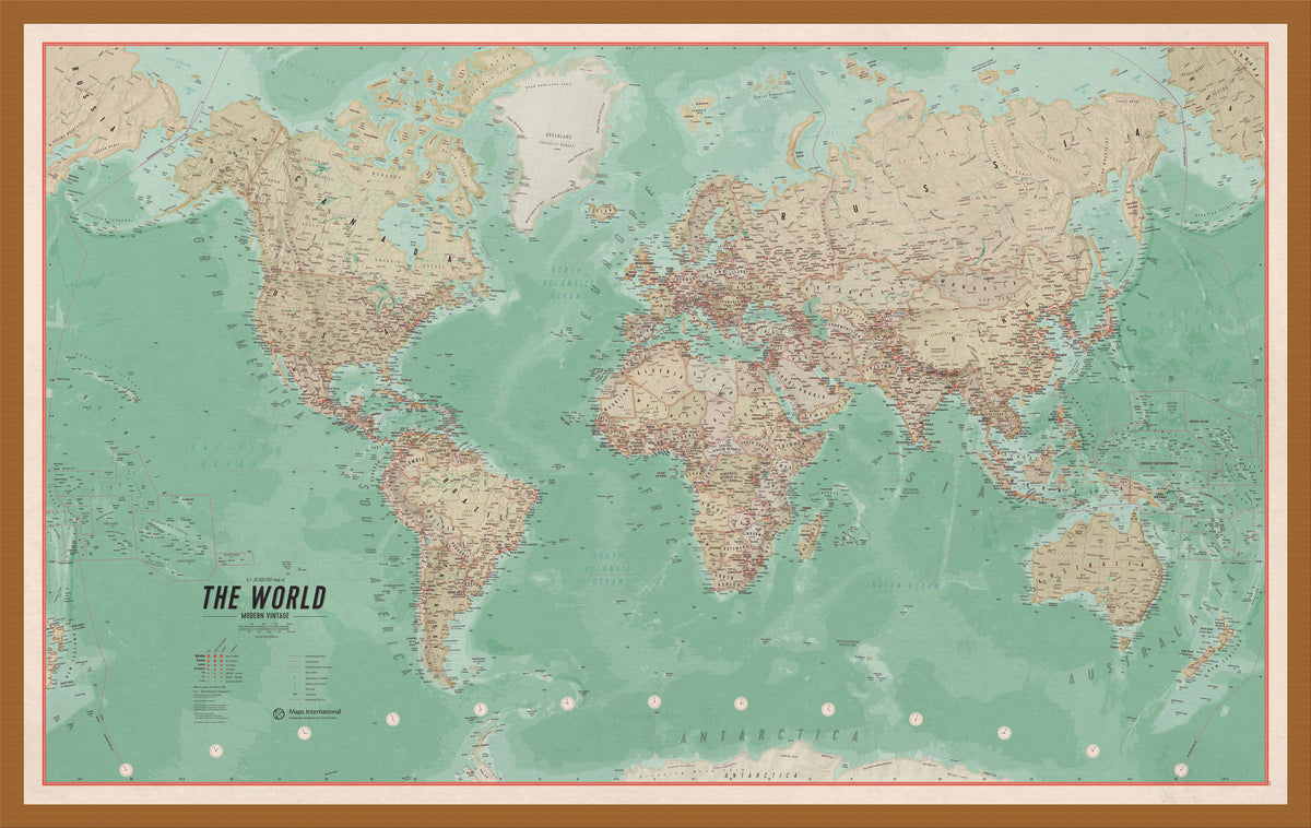 WM01752_L_LBDOK - Large Vintage World Map Poster