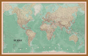 WM01752_L_LBWTE - Large Vintage World Map Poster