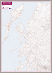 UK00039_L_LBDAL - Western Scotland Postcode District Map
