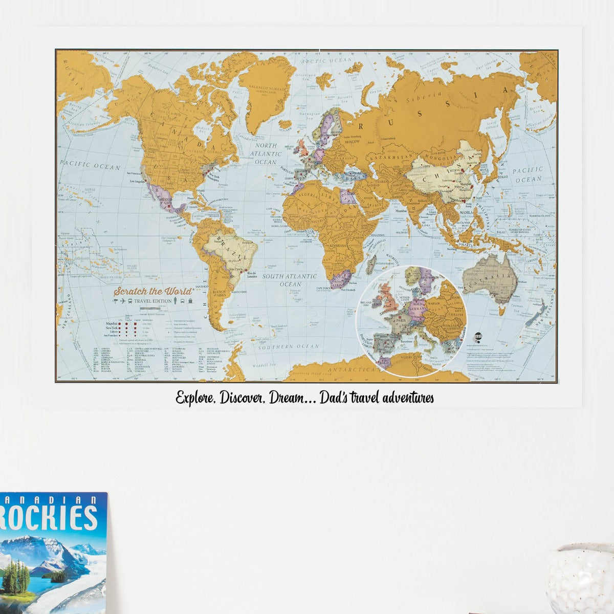 WM01611_3_SILKP Scratch World® travel edition map print