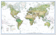 WM00402_L_LMBRD - World Wall Map Environmental White Ocean