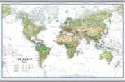 WM00402_L_LAMHB - World Wall Map Environmental White Ocean