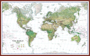 WM00402_L_LBDOK - World Wall Map Environmental White Ocean