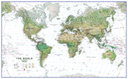 WM00402_L_CANRL - World Wall Map Environmental White Ocean