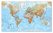 WM00912_L_CANVA - Topographic Map of the World