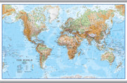 WM00912_H_LAMHB - Topographic Map of the World