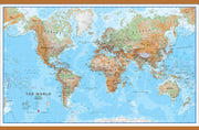 WM00912_H_CWDHB - Topographic Map of the World