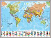 WM00002_L_MGFAL - Political World Map with country flags