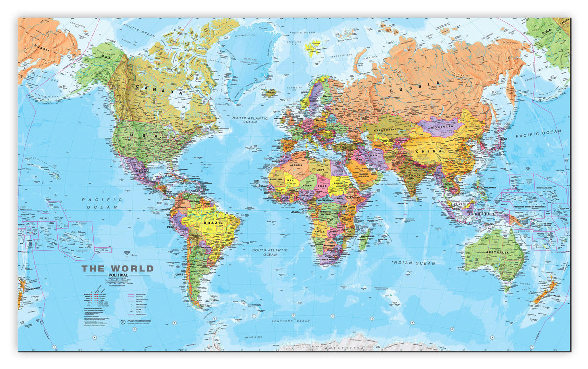 WM00001_S_CANVA - World Political Map