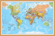 WM00001_S_BWOAK - World Political Map