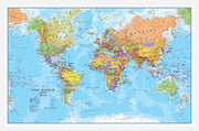 WM00001_S_WDWHI - World Political Map