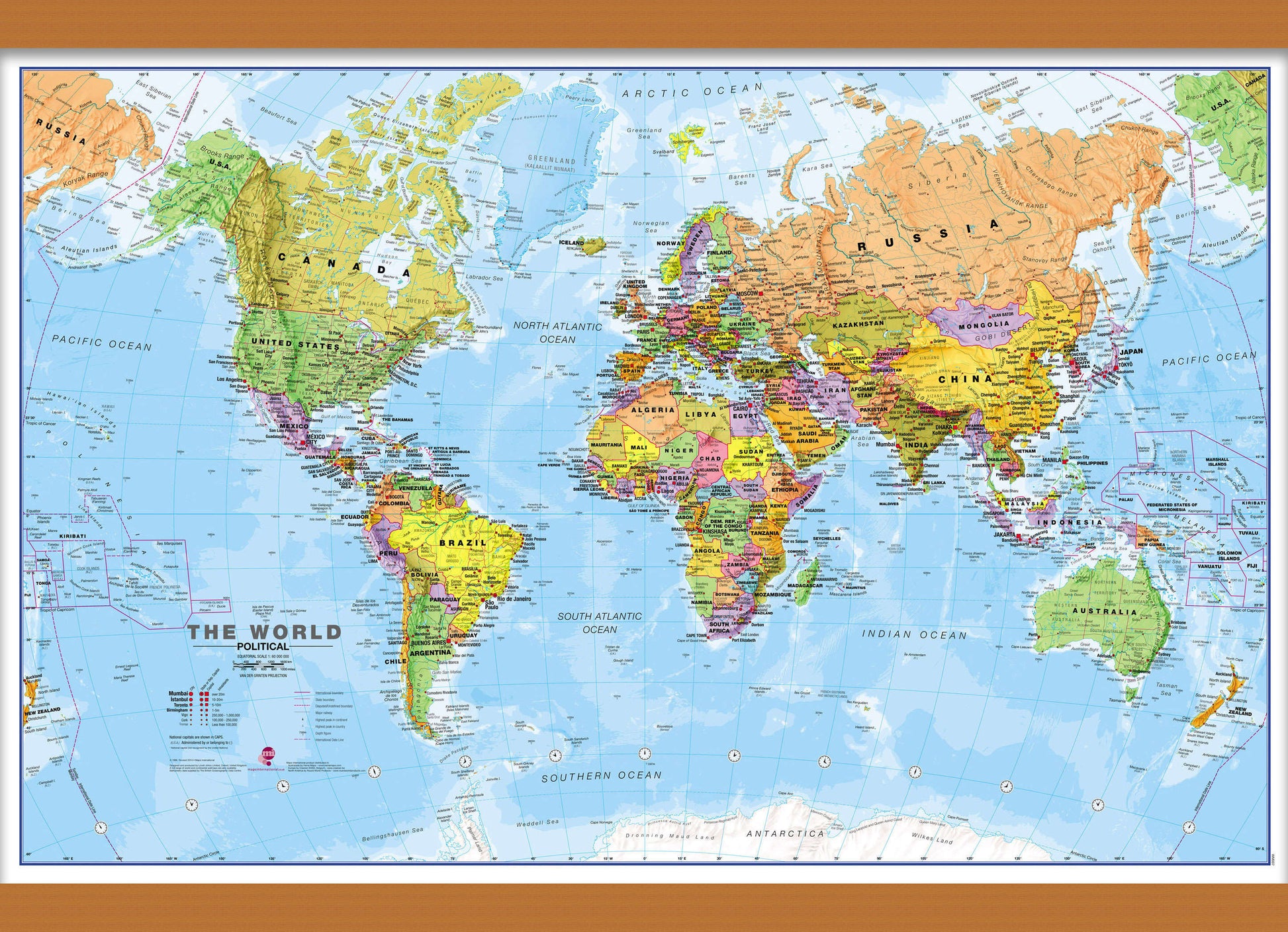 WM00001_S_LWDHB - World Political Map