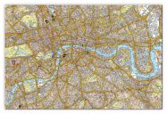 Large A-Z Canvas London Street Map (Canvas)