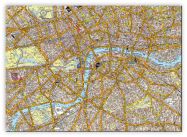 Small A-Z Canvas London Street Map (Canvas)