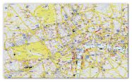 Huge A-Z Visitors' Map London (Canvas)