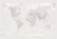Faded World Map Wallpaper (Wallpaper)