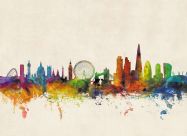 Medium London City Skyline (Matt Art Paper)