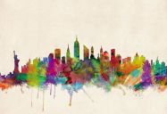 Wallpaper New York City Skyline (Sample)