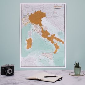 Scratch Italy Print (Silk Art Paper)