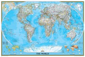 National Geographic World Classic Map