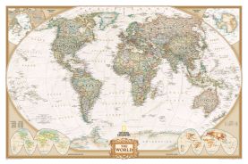National Geographic World Executive Map