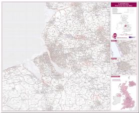 Liverpool Postcode Sector Map (Pinboard)
