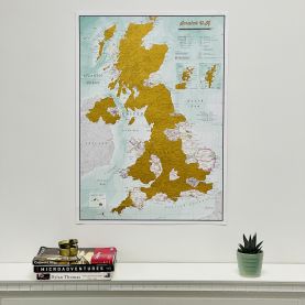 Scratch United Kingdom Print (Silk Art Paper)