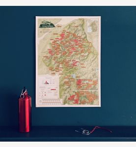 Scratch Off Snowdonian Climbs Print (Silk Art Paper)