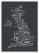Small Great Britain UK City Text Art Map - Black (Canvas)