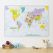 Glow in the Dark Children's World Map (Silk Art Paper - Pack of 2)
