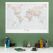 Personalised World Is Art - Wall Map Neutral